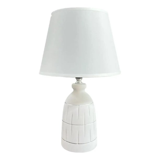 Lampara De Velador Lampara De Mesa Diseño Nordico Minimalist blanco