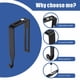 thumbnail image 4 of Gancho de almacenamiento qieoyk 8 piezas metal negro, 4 of 7