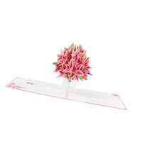 Magideal - Tarjeta De Felicitación Del Día De La Madre Tarjeta De Felicitación De 3D Tarjeta De Invitación Tarjeta De Regalo De Cumpleaños Para El Festival