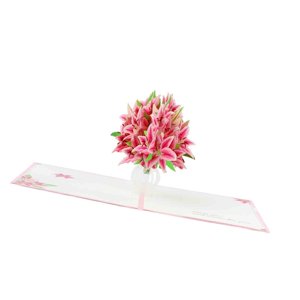 Magideal - Tarjeta De Felicitación Del Día De La Madre Tarjeta De Felicitación De 3D Tarjeta De Invitación Tarjeta De Regalo De Cumpleaños Para El Festival