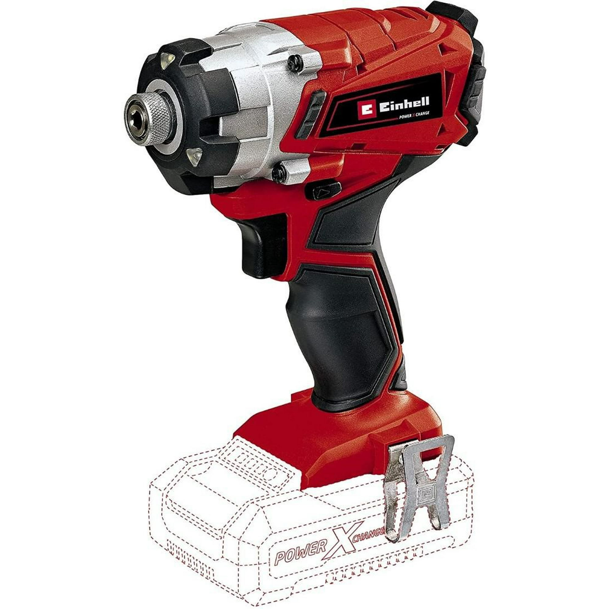 Einhell - Atornillador De Impacto Inalámbrico 18v Expert Sin Batería Pxc Te-ci 18/1 Li-solo