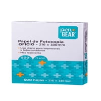 Resma De Hojas Papel Oficio Blanco 500 Hojas 1 Un Pen&Gear