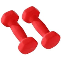 Linea Sport - Par De Mancuernas Hexagonales De Neopreno 3Kg C/U Total 6Kg