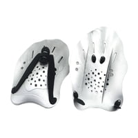 Magideal - Paletas De Natación, Aletas De Mano, Equipamiento De Piscina, Accesorios De Entrenamiento Cómodos, Guantes De Entrenamiento De Paleta De Natación Para Plata