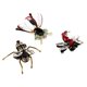 thumbnail image 3 of 3 unids / set lentejuelas de abeja pedrería parches coser parches apliques decoración, 3 of 3