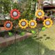 thumbnail image 4 of Estacas de jardín KEDONCHEN Girasol 75 cm (2 unidades), 4 of 8