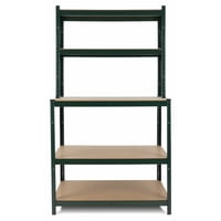 Prochef - Mesón De Trabajo Con Repisas Acero 100X60X180 Cm.