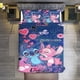 thumbnail image 1 of 3 Pieces Love Stitch And Angel Bedding Comforter Set Full with 2 Pillowcases for Kids Teens Girls Women Microfiber Easy Wash Light Breathable Cozy White Base Bed Sheets, 1 of 5