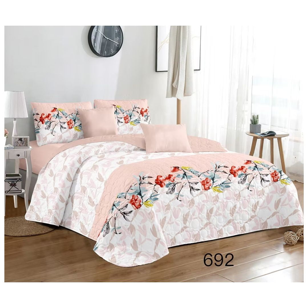 Genérico - Cubrecama Quilt Verano 1.5 Plazas - Sunderland Kfl692