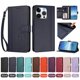 thumbnail image 4 of Funda Cartera Trébol para iPhone 16 Pro Max con Ranuras Tarjetas y Carga Inalámbrica Azul oscuro, 4 of 6