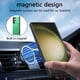 thumbnail image 5 of Magnetic Slim Case for Samsung Galaxy S23 Ultra with Camera Guard & Anti-Scratch Back Green, 5 of 6