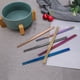 thumbnail image 5 of XmhyTop 2 Pares de Palillos Reutilizables de Acero Inoxidable, palillos chinos japoneses, Antiadherente, Aptos para Lavavajillas, 23 cm, El estilo B, Azul, 5 of 5
