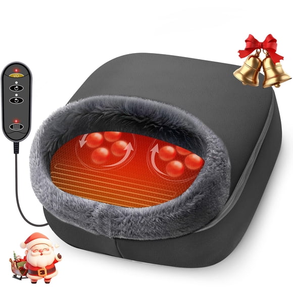 Masajeador de pies CooCoco Shiatsu con calor para mujeres y madres