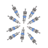 Magideal - 50 Núcleos De Válvulas De Alta Presión Para Aire Acondicionado Con Sellos De Ptfe Para Reparación De Sistemas De Refrigeración De Vehículos Y Camiones