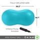 thumbnail image 2 of Silla de escritorio Gaiam Kids Active Seat con forma de cacahuete, pelota para hacer ejercicio, yoga y equilibrio, asientos flexibles, asiento que se mueve para niños y niñas, 2 of 5