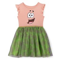 Spongebob Squarepants - Vestido De Bob Esponja, Pantalones Cuadrados, Patrick Star, Cosplay, Niña De 6 Años
