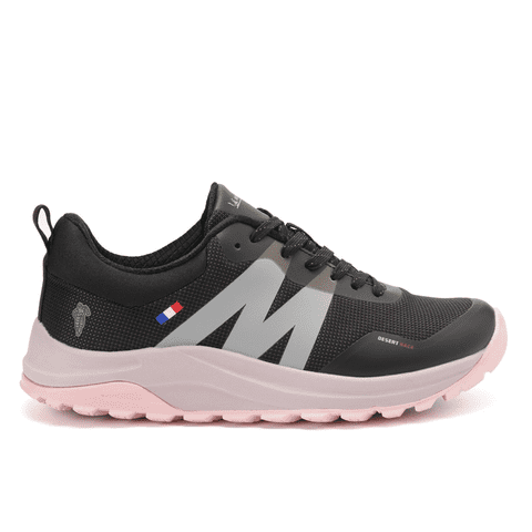 Michelin Footwear - Zapatilla Trail Running Mujer Color Negro Y Rosado Michelin Dr40