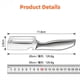 thumbnail image 4 of Pelador cuchilla engrosada 2 en 1 acero inoxidable herramienta cocina abridor botellas, 4 of 7