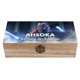 thumbnail image 1 of Ahsoka Tano Caja Organizadora de Madera Rústica - Caja Decorativa Multifuncional para Escritorio, Hogar, Oficina, Joyas y Manualidades, 1 of 6
