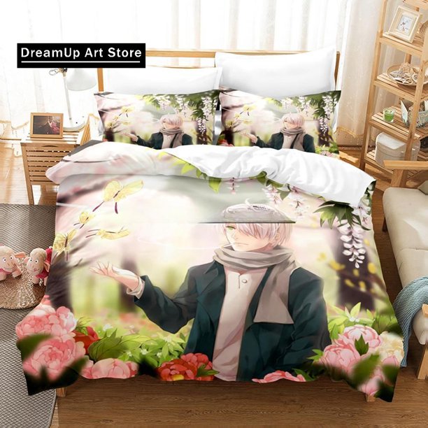 Mushishi Bedding Set Bed Set Adult Kid Bedroom Duvet cover Sets Bed Sheet Set