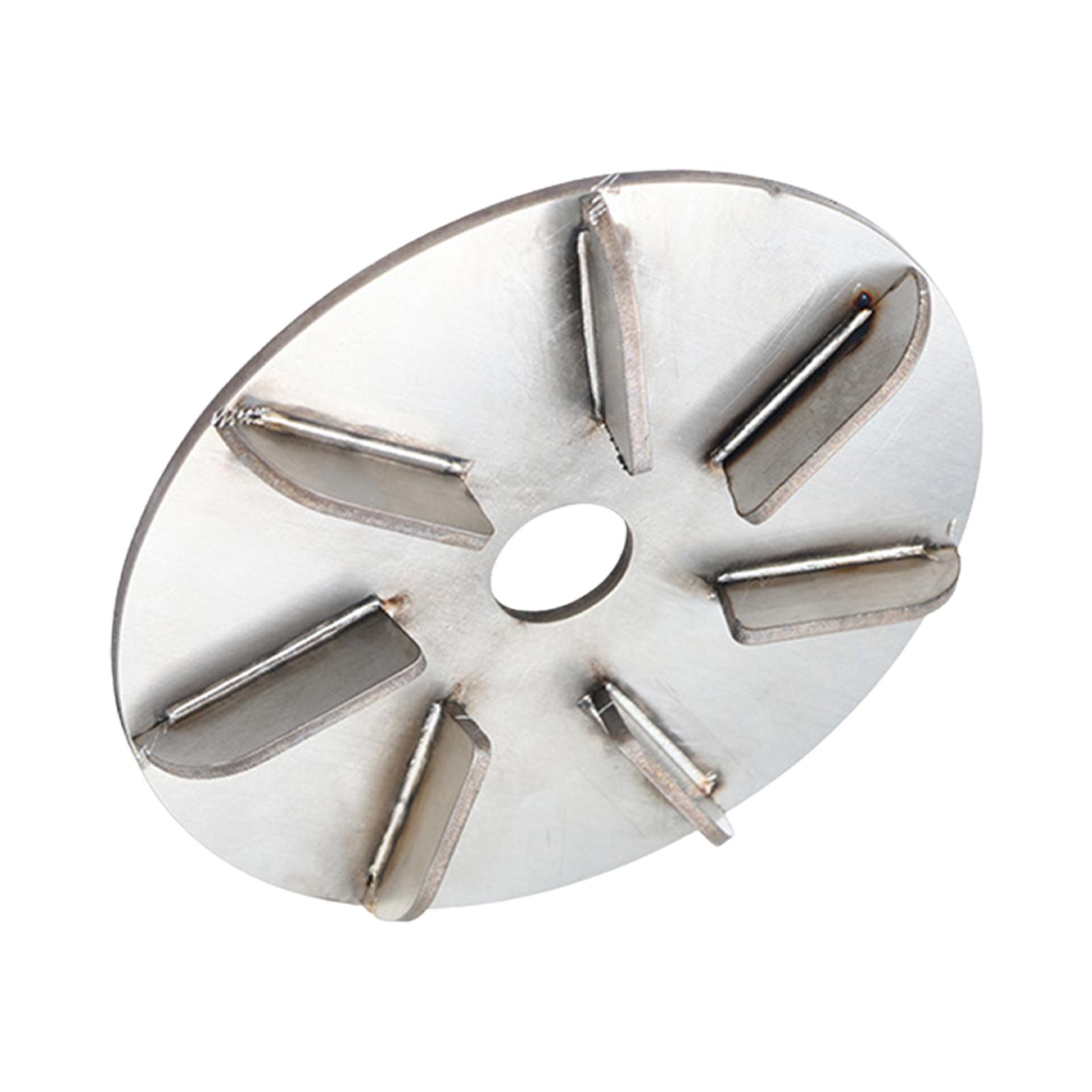 Magideal - Raspador De Pelo De Cerdos Herramienta Quitapelos Disco Metálico Portátil Diseño Ergonómico Material Resistente Adecuado Para Ganado Caballos Taller D 7 Engranajes