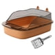 thumbnail image 3 of Caja De Arena Para Gatos Abierta, Orinal Grande Con Forma De Dibujos Animados, Caja De Arena Para Gatos, Bandeja De Arena Para Gatos, Marrón, 3 of 6