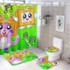 thumbnail image 1 of Juego de Cortina de Ducha Lankybox con Alfombras 4 Piezas, 1 of 6