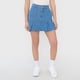 thumbnail image 2 of Falda Niña Tableada Denim Sporty Azul Medio Corona, 2 of 5