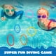 thumbnail image 3 of Anillos de buceo JOYIN, anillos de buceo, juguetes para piscina para niños, 8 unidades, 3 of 3
