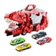 thumbnail image 3 of Camión De Dinosaurio, Coche De Juguete, Almacenable Para Ni?as De 3, 4 Y 5 A?os, Regalo De Cumplea?os, Rojo Con 4 Coches, 3 of 3