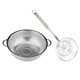 thumbnail image 4 of 2 Uds Skimmer Cucharón Colador Freír Cocinar Pasta Fideos Colador Tamiz, 4 of 5