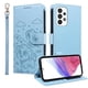 thumbnail image 1 of Funda Cartera para Samsung Galaxy A53 5G Perro Cachorro Grabado con Tarjetas Soporte Correa Azul, 1 of 6