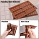 thumbnail image 3 of Moldes de chocolate antiadherentes para chocolate y caramelos, de silicona de grado alimenticio, para hornear, dulces y snacks de chocolate. Crea deliciosos chocolates fácilmente. Paquete de 2., 3 of 5
