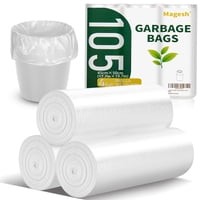 Bolsa De Basura Magesh De 15 L/4 Galones A Prueba De Fugas Para Baño, 105 Bolsas