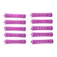 thumbnail image 1 of 10 Piezas De Varillas De Ondas Frías Con Bandas De Goma Y Cubiertas De Varillas Para Permanente De Cabello Rojo Ciruela, 1 of 3