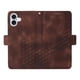 thumbnail image 3 of Carcasa FOXDOCK iPhone 16 Plus de cuero PU, diseño acolchado clásico, protección contra caídas y rayones, 3 of 5