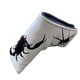 thumbnail image 1 of Golf Putter Headcover Golf Head Cover Protector PU Creative Golfer Equipment White, 1 of 5