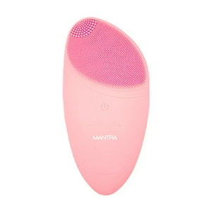 Limpiador Facial Y Masajeador Mantra Silicone2 Rosado