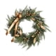 thumbnail image 3 of Corona navideña para colgar en la pared, adorno para puerta de entrada, 55 cm, corona artificial verde decorativa para salas de estar, fiestas al aire, 3 of 5