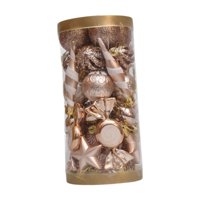 Bothyi - 31 Piezas De Adornos Colgantes Para Árbol De Navidad, Para Pared Interior, Chimenea, Colgantes Navideños, Color Champán