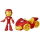 thumbnail image 1 of Figura De Acción Y Vehículo Hasbro Marvel Iron Man Spidey, 1 of 6