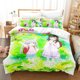 thumbnail image 1 of v1957 Bed Sheets Anime Non Non Biyori Bedding Set Duvet Cover Bed Set Quilt Cover Pillowcase Comforter king Queen Size Boys Adult 3-Piece Bedding Set (1 Duvet Cover + 2 Pillow Shams) Bed Sheets ju1957, 1 of 5