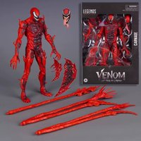 Figura De Acción Articulada Completa De Venom Carnage, Set Con Piezas Intercambiables En Caja, 21 Cm