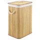 thumbnail image 1 of Canasto Cesta Ropa Sucia Rectangular Bambu Plegable Con Tapa, 1 of 6