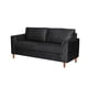 thumbnail image 2 of Sofa Milan 2C Con Resortes Pocket Cuero Kentucky Negro, 2 of 3