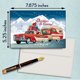 thumbnail image 3 of Tarjetas de Navidad Retro - Pack de 8, 3 of 4