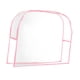 thumbnail image 2 of Funda De PVC Transparente Para Respaldo De Silla De Peluquería Cuadrada De 48 X 38 X 12 Cm, 2 of 5