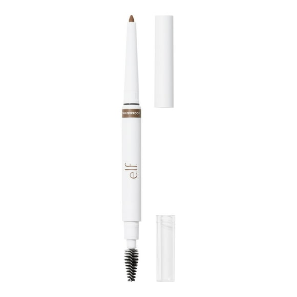 Lápiz de cejas impermeable e.l.f. Instant Lift Taupe Vegan