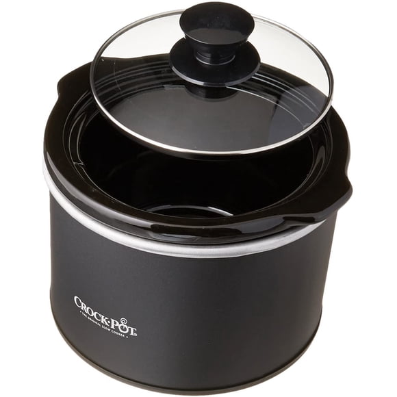 Crock-Pot SCR151 Olla de Cocción Lenta Manual Redonda de 1-1/2 Cuartos, Negra