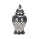 thumbnail image 3 of Tarro De Cerámica Decorativo Para Jengibre, Tarro De Almacenamiento De Porcelana Artesanal, Florero De Plata, 3 of 5